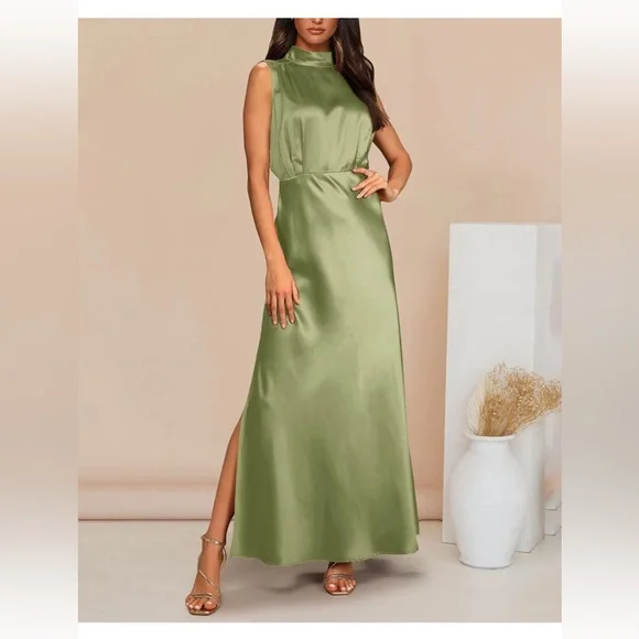 long sleeve fit and flare wedding guest dress LaDivine 7498 Prom Dress - Emerald